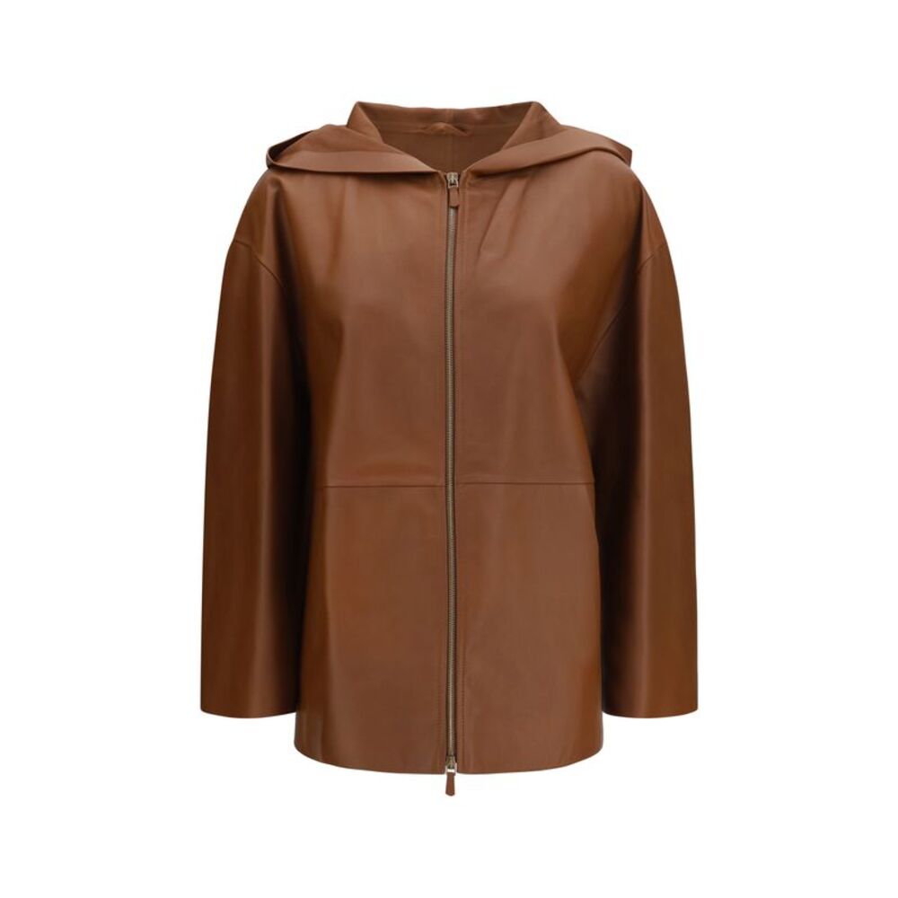 Max Mara Women Max Mara Women Cinoso Leather Jacket